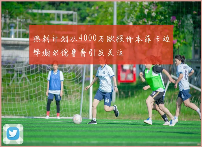 热刺计划以4000万欧报价本菲卡边锋谢尔德鲁普引发关注